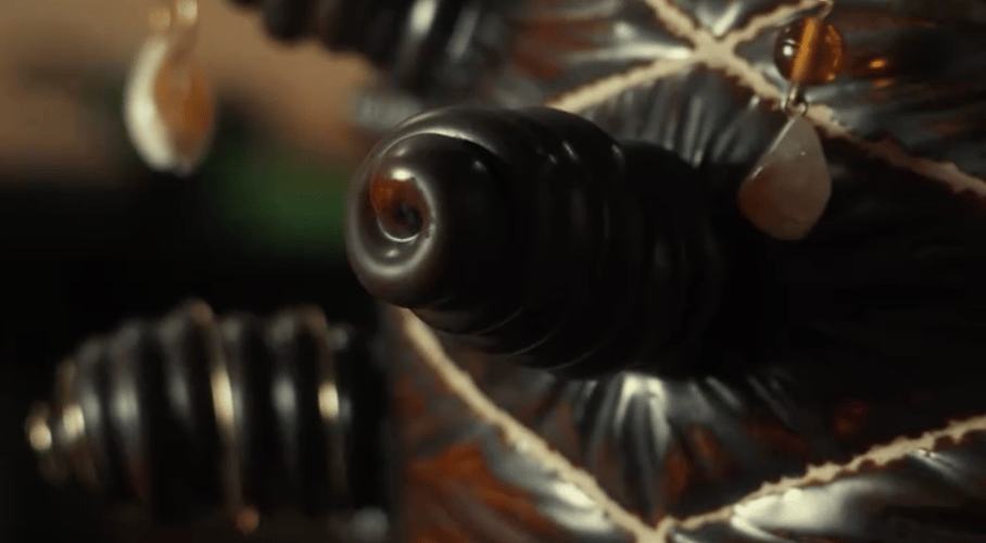 Close up of ceramic piece from Coiled Series Season 1