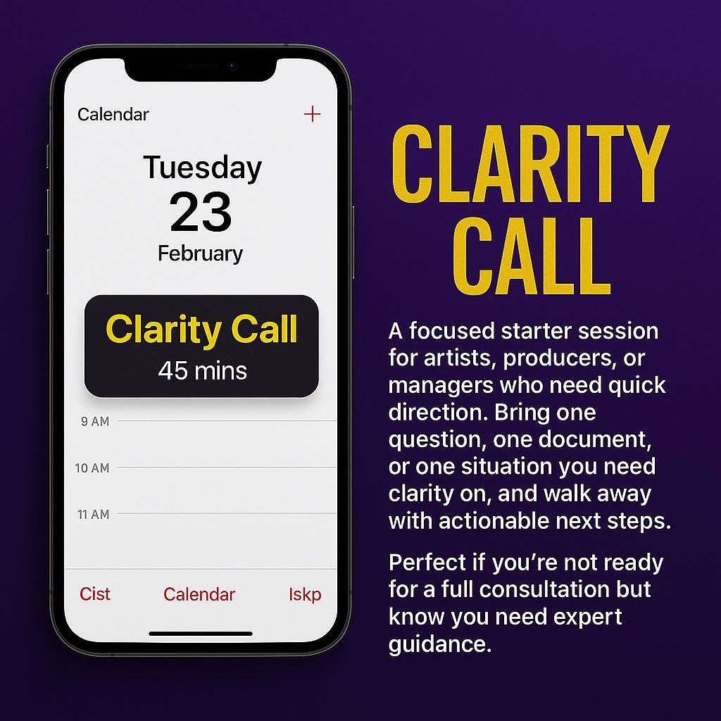 Clarity Call (45 mins)