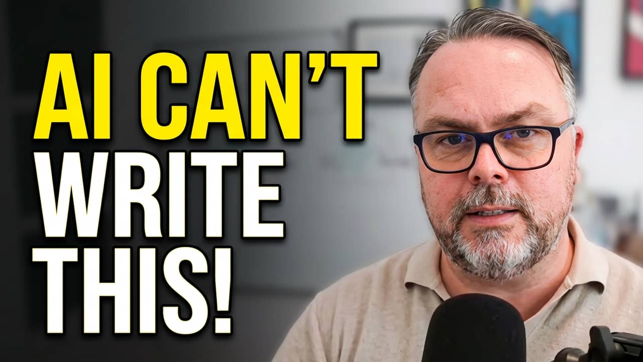 AI can't write this