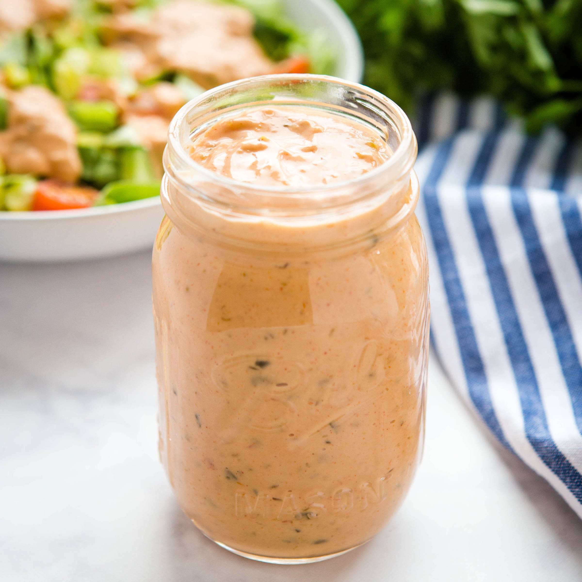 jar of Thousand Island Dressing