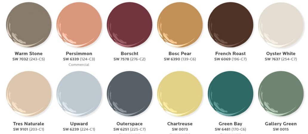 Sherwin Williams Wellspring Color Capsule 2025