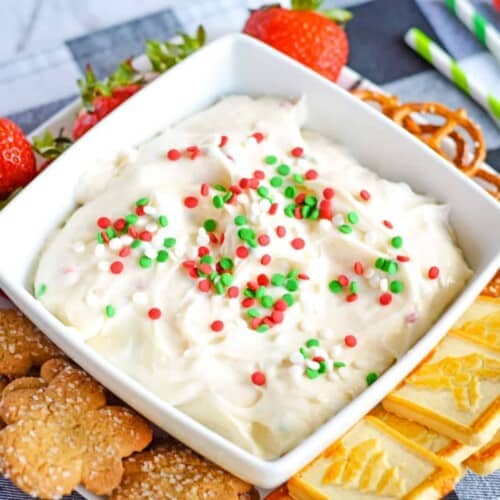 Christmas dessert dip.