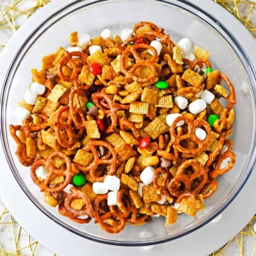 Christmas chex mix.