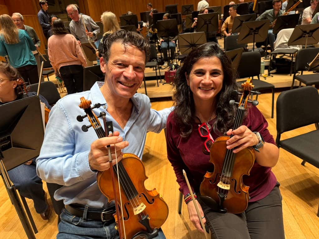 Playing with the Baltimore Symphony Orchestra