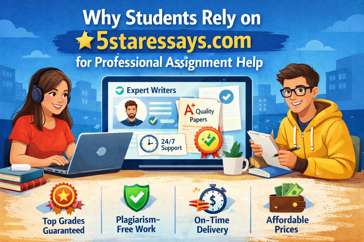 why students rely on 5staressays.com for professional assignment help