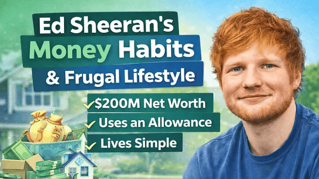 Ed Sheeran Money Habits