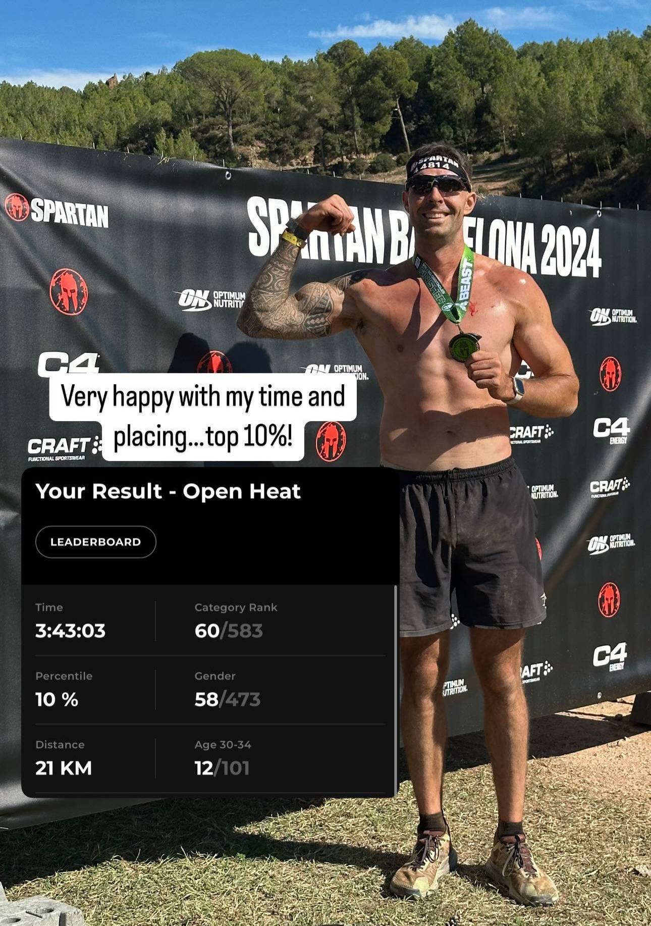 me after a Spartan race