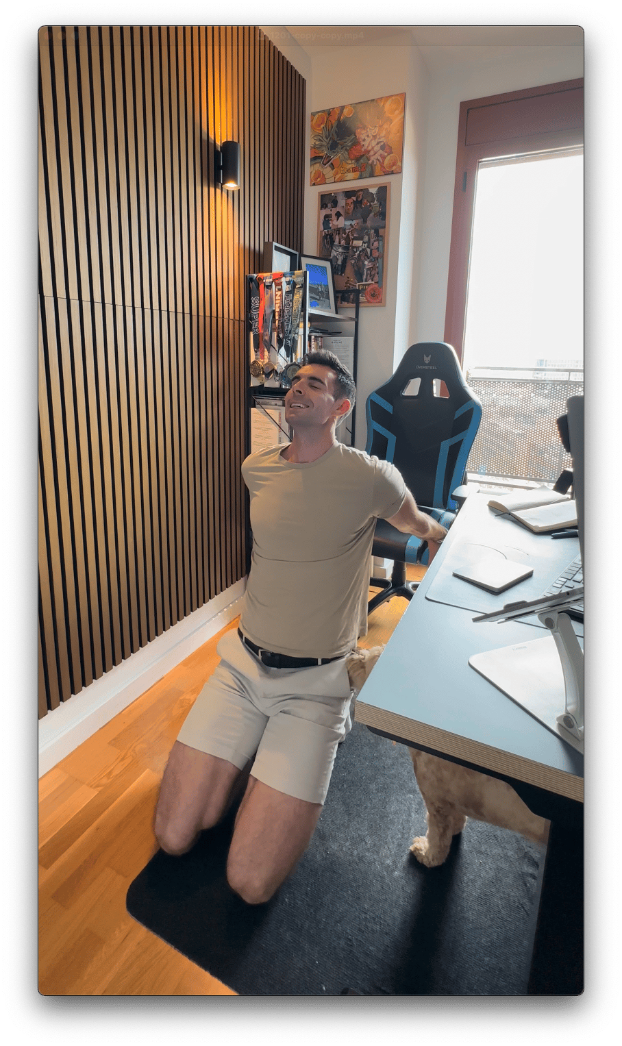 Stretching in office