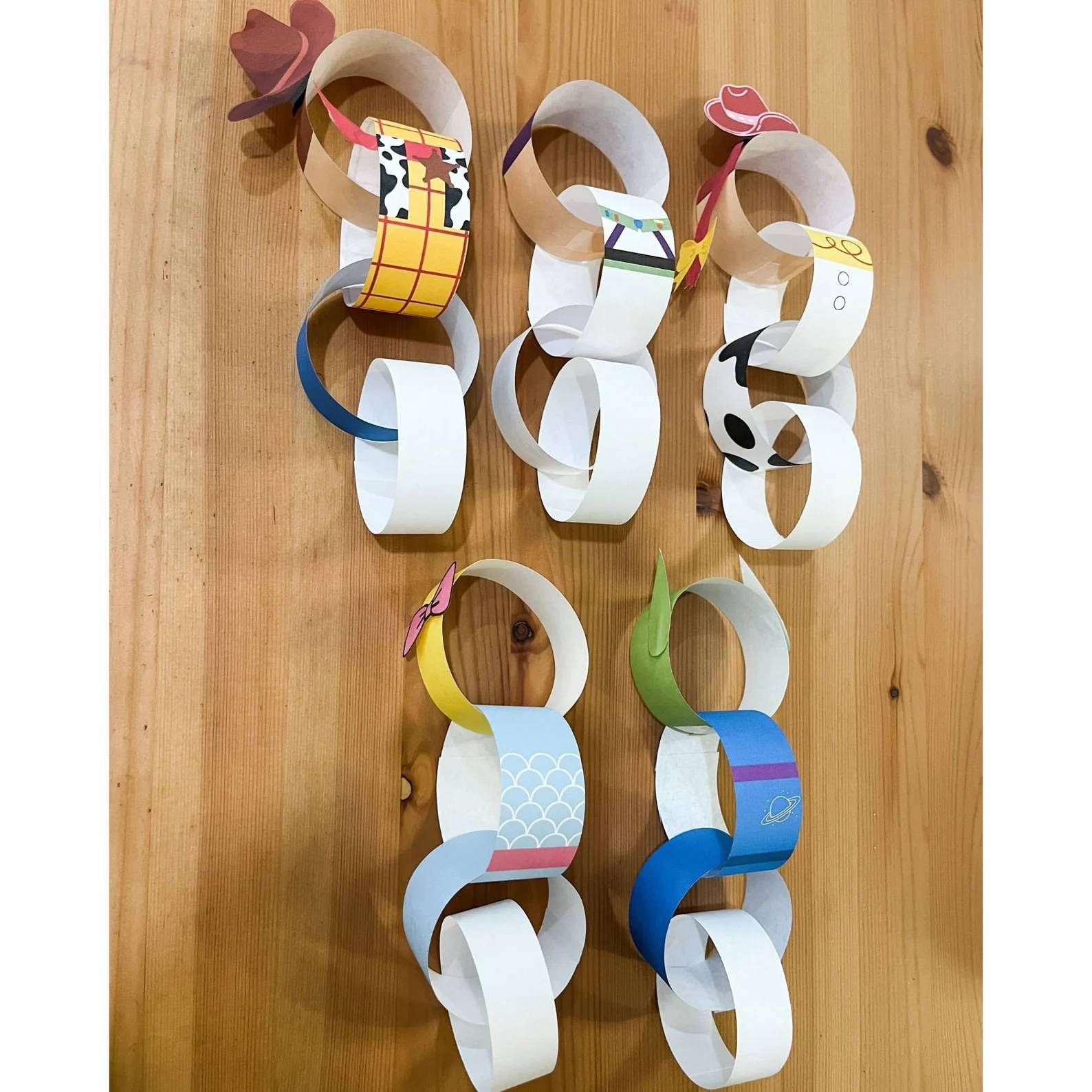 toy story countdown chain