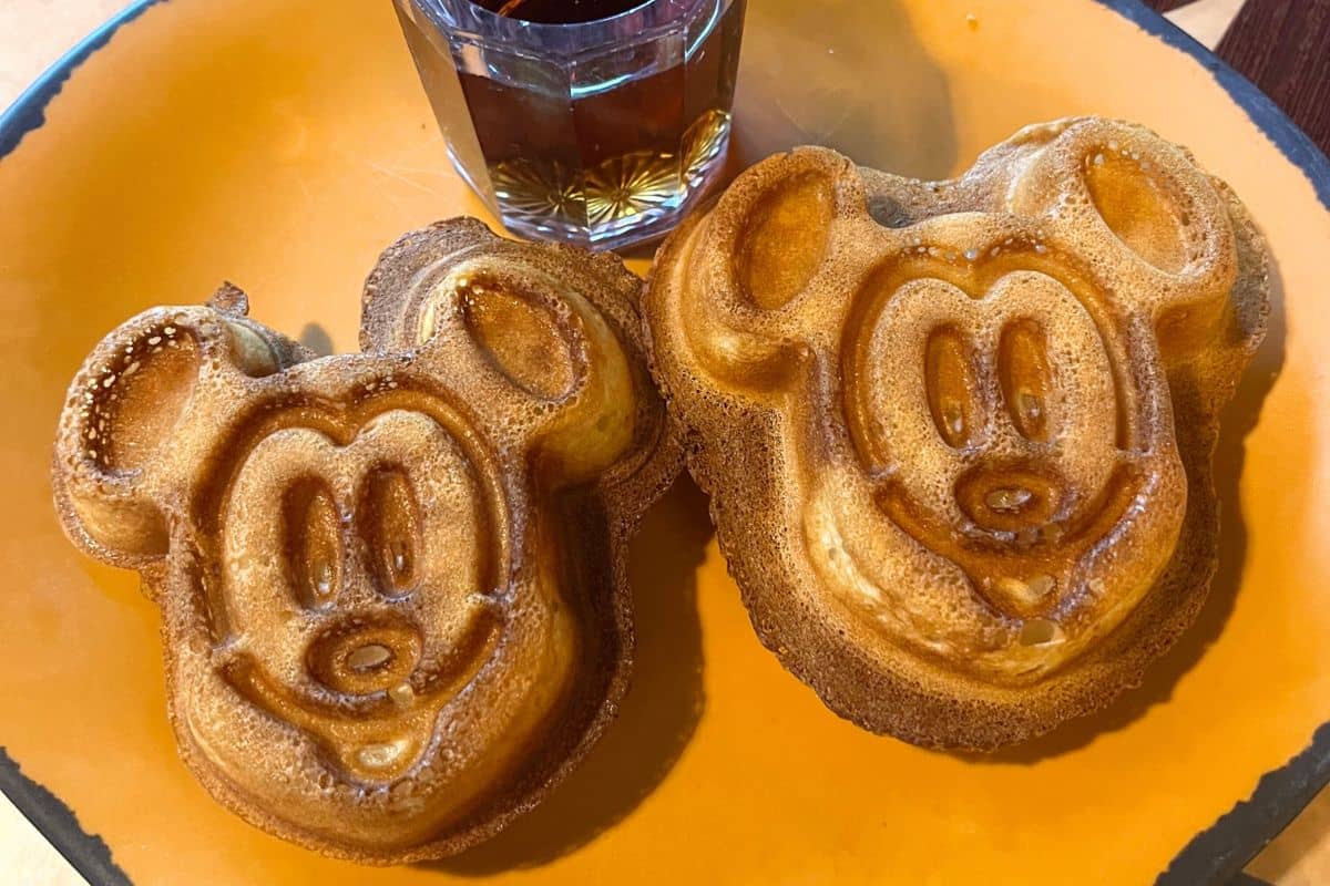 mickey shaped waffles