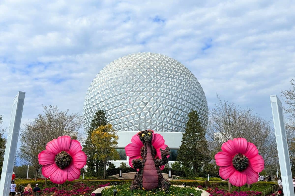 epcot ball at wdw