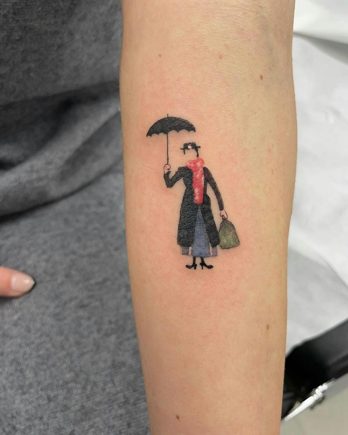 mary poppins tattoo