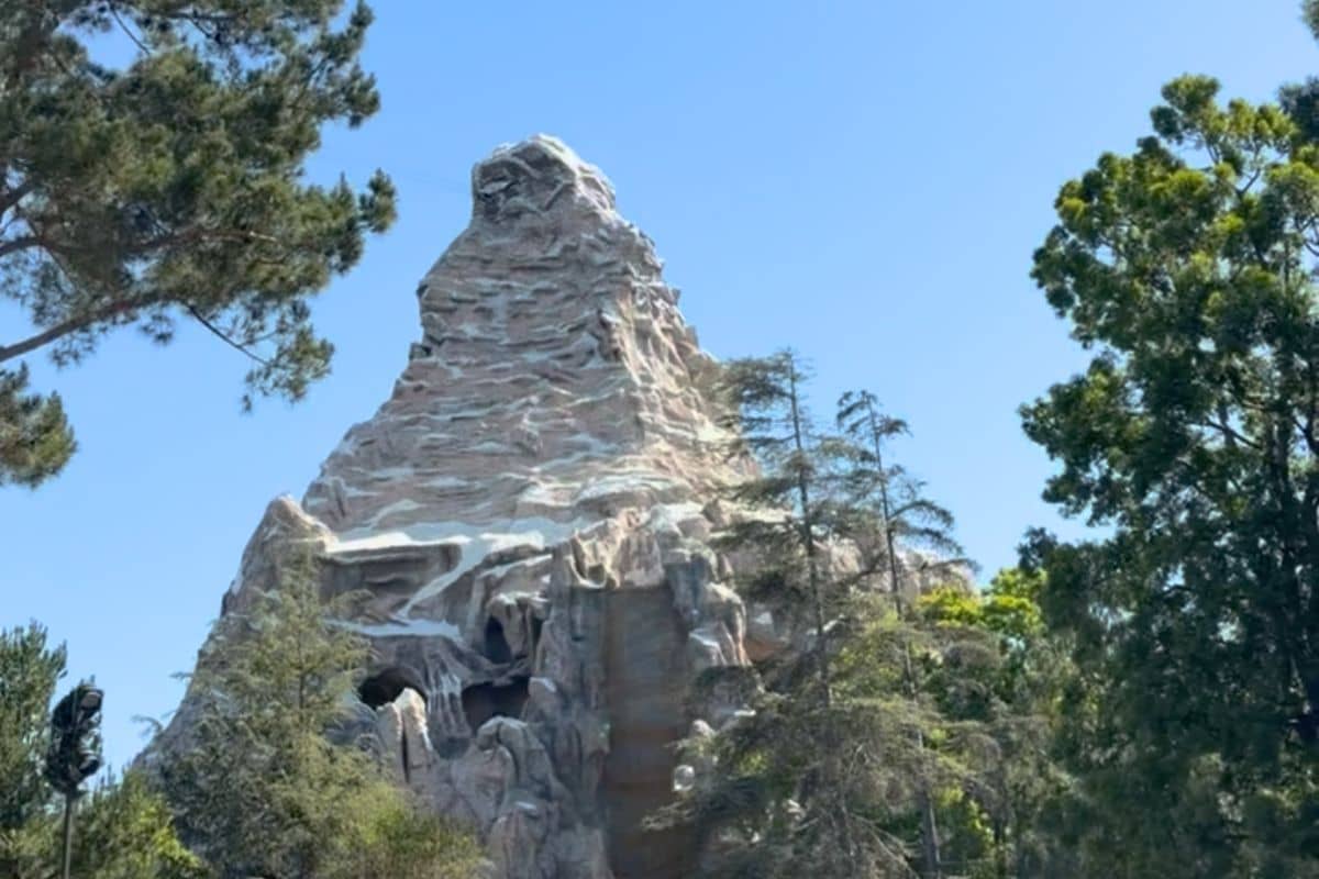 disneyland's matterhorn bobsleds