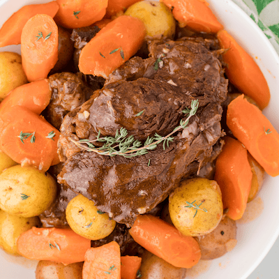 instant pot pot roast with potatoes and carrots