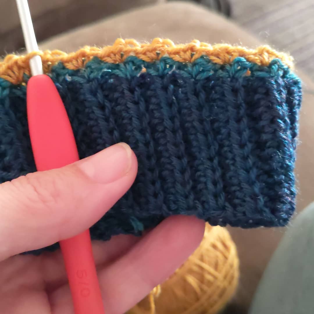 crochet rib stitch