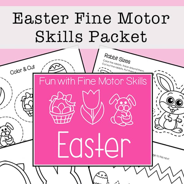 Easter Fine Motor Skills Packet