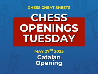 Chess Openings Tuesday - The Catalan Opening