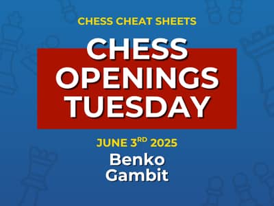 Chess Openings Tuesday - The Benko Gambit