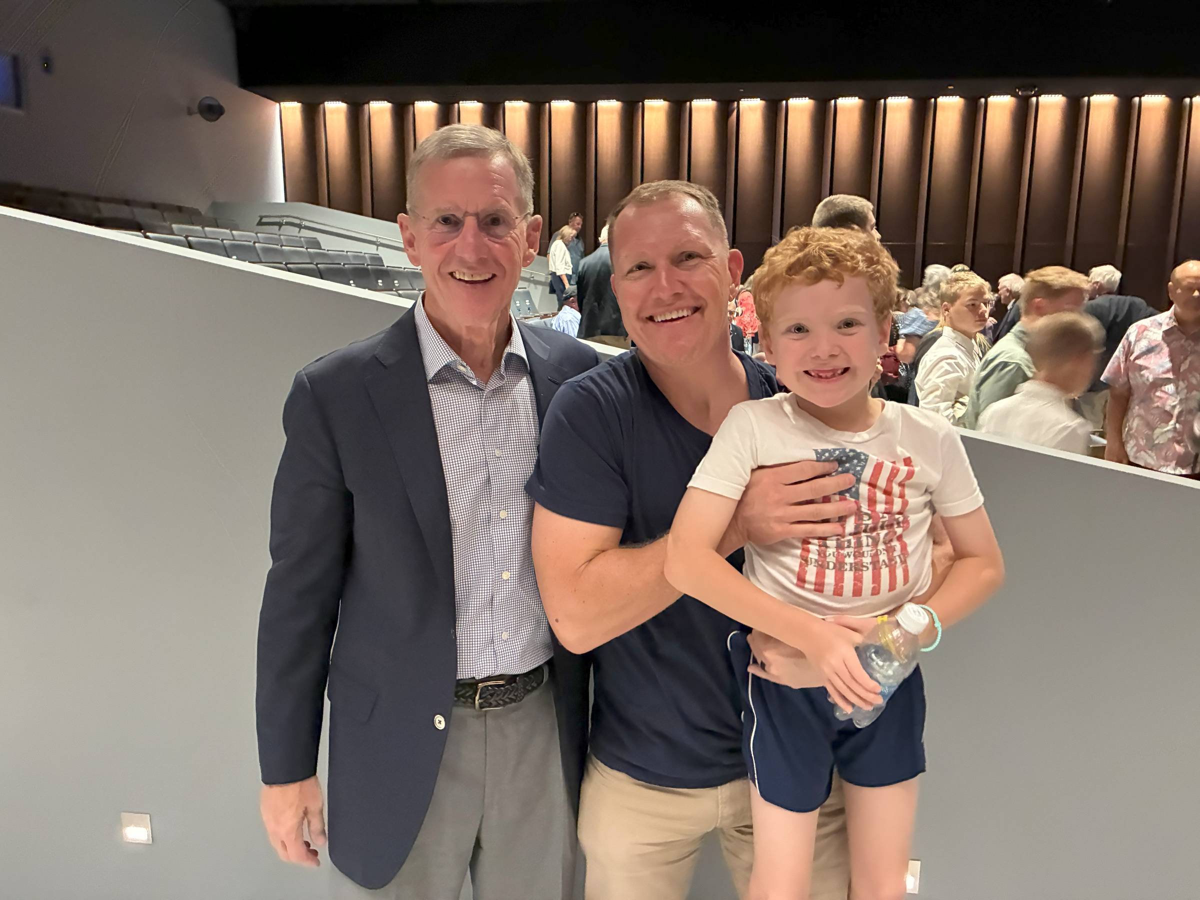 General (Ret.) Stanley McChrystal, The Rappin Chaplain, and JJ