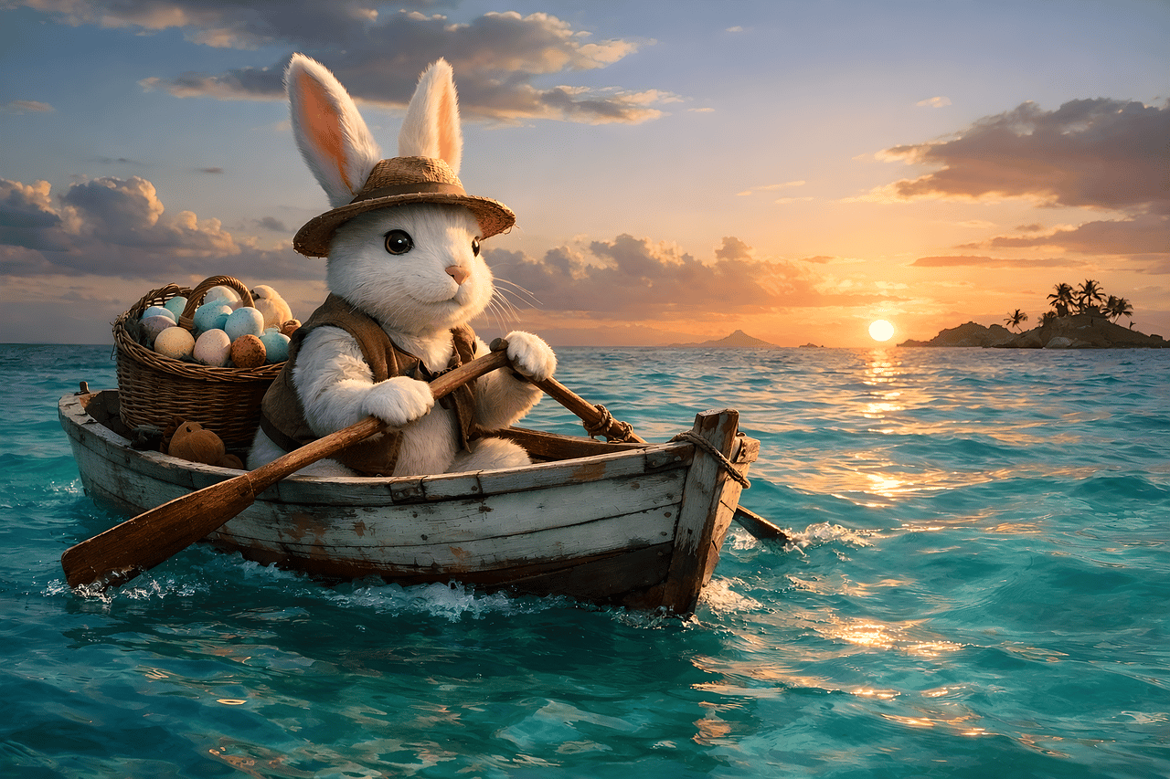 The Bunny in the Boat 