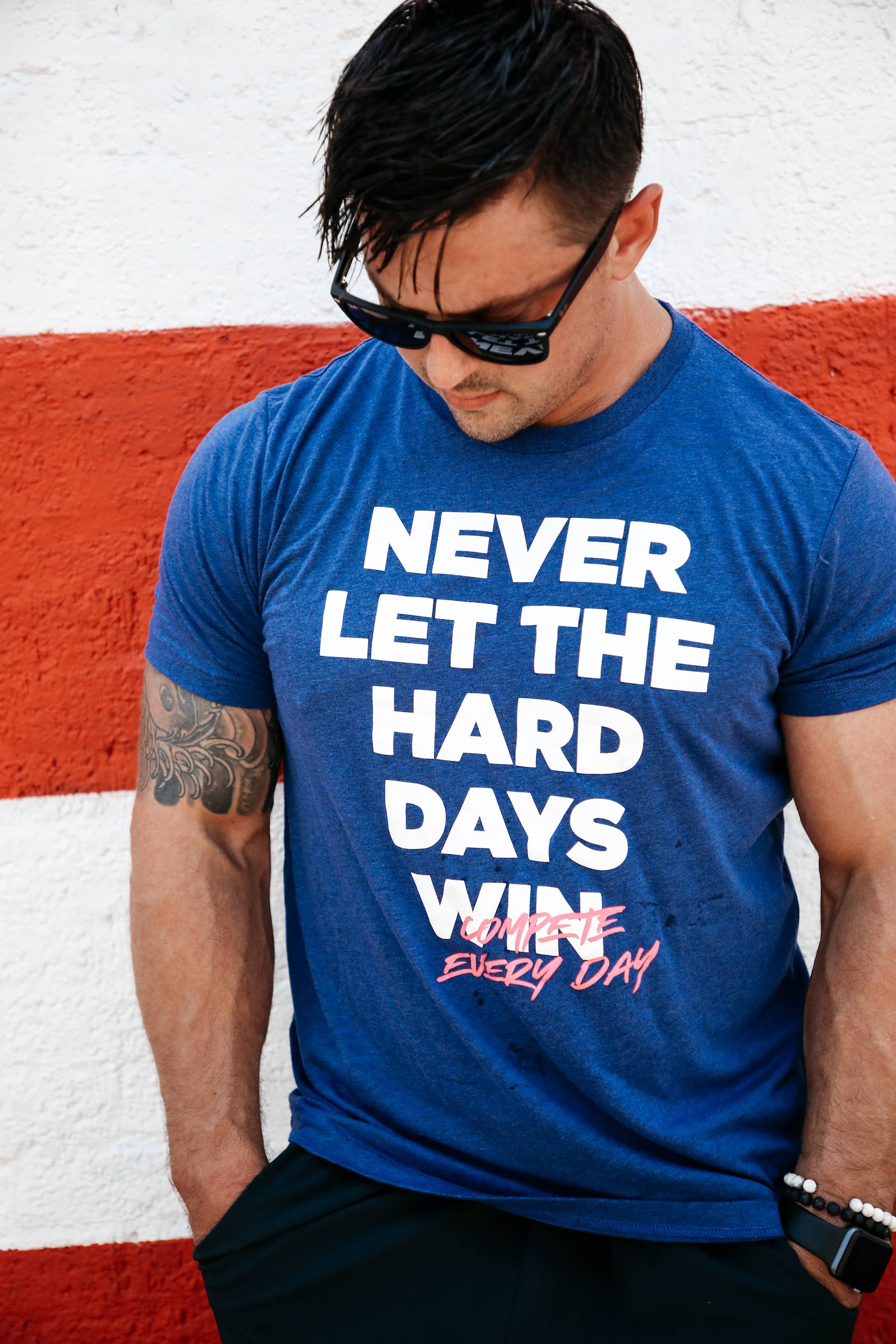 Never let the hard days win