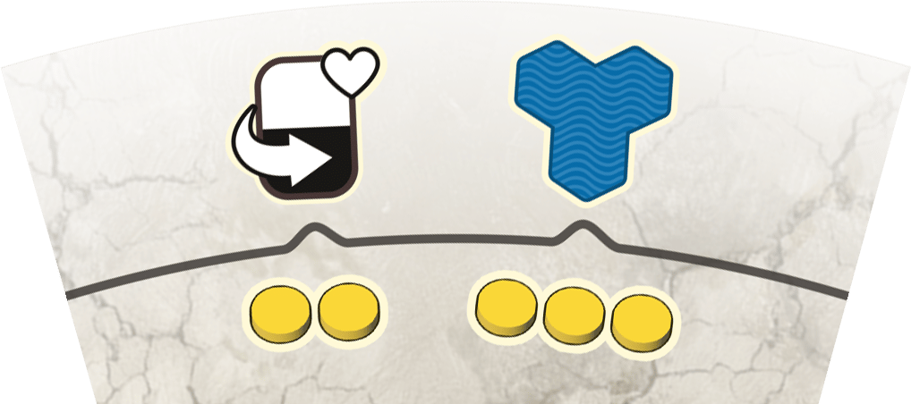 Establish a herbivore icon and place a river tile icon