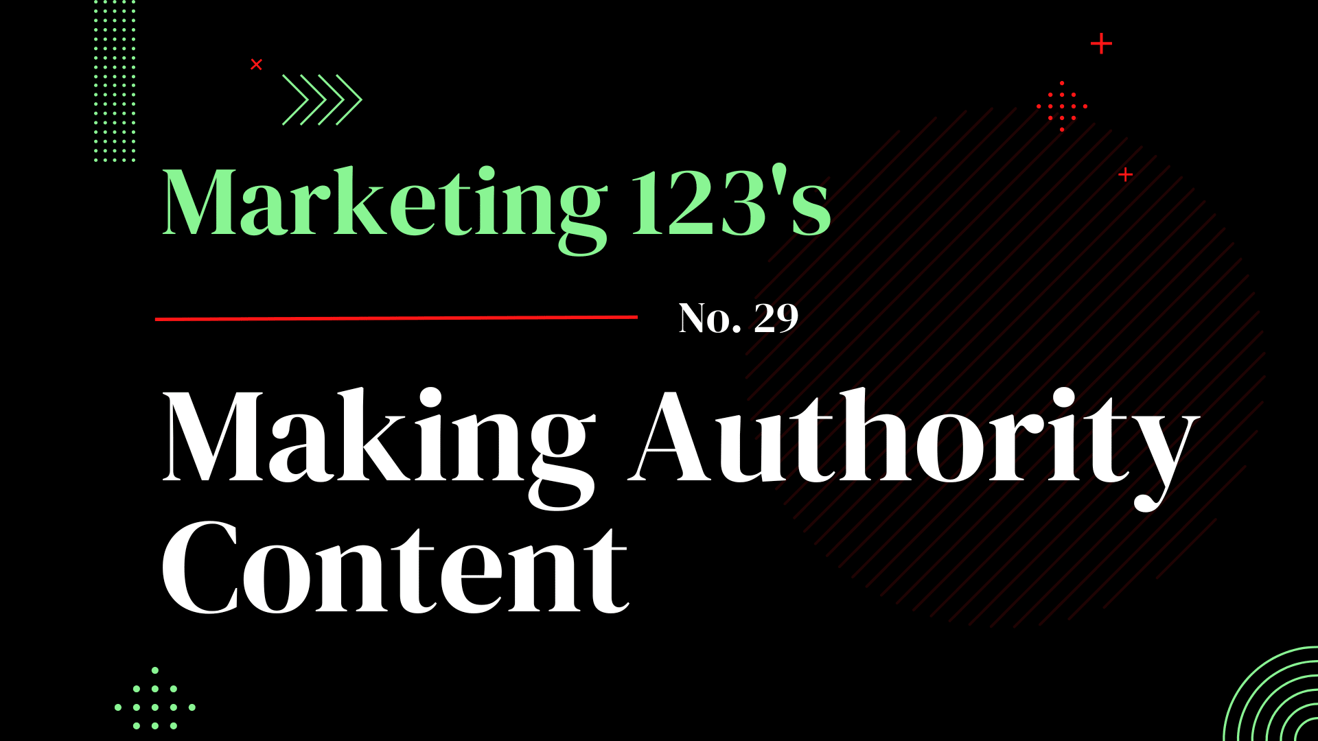 Marketing 123's Issue No. 22 - Build Your Email List From 0