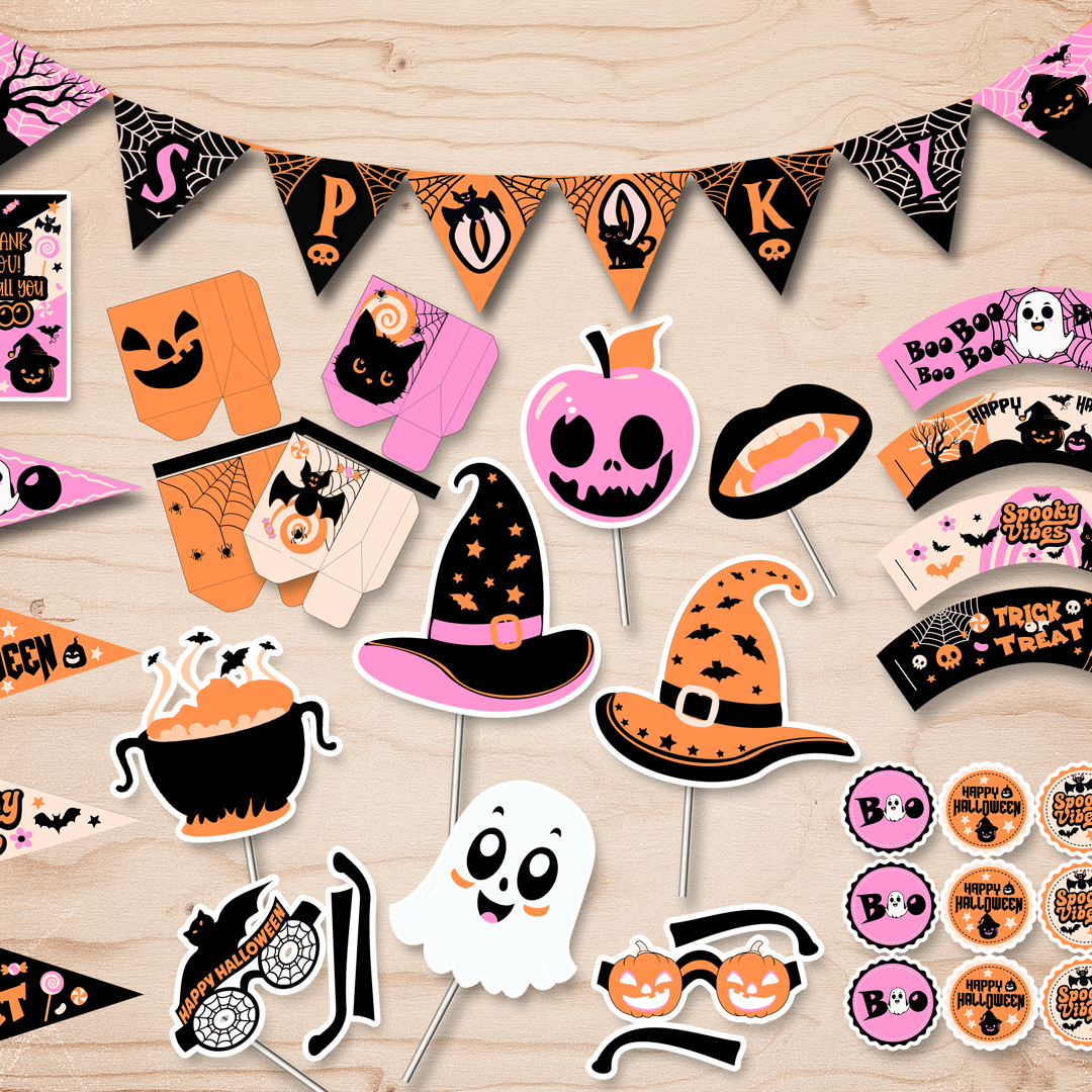 Halloween party printables