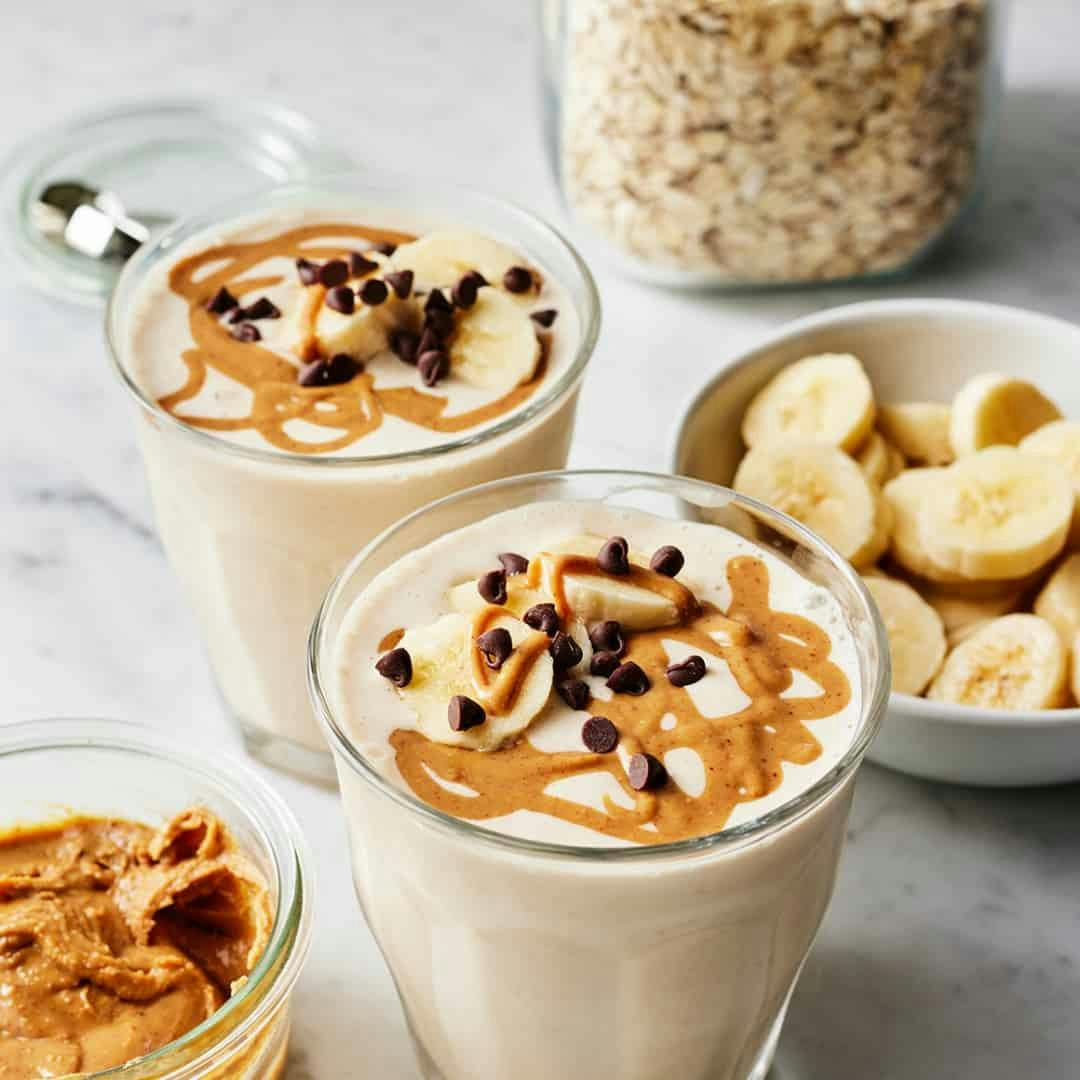 Peanut butter banana smoothie