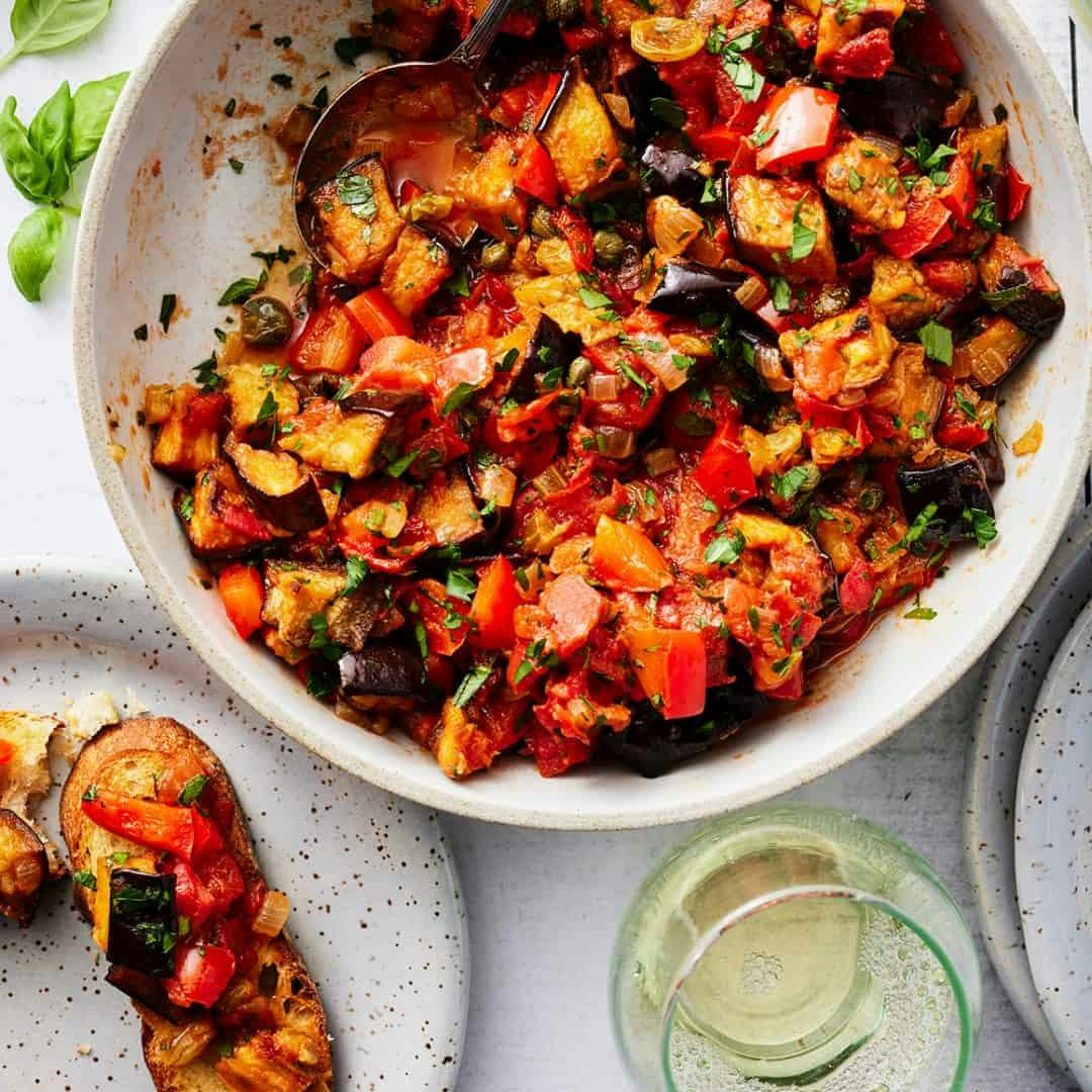 Eggplant caponata