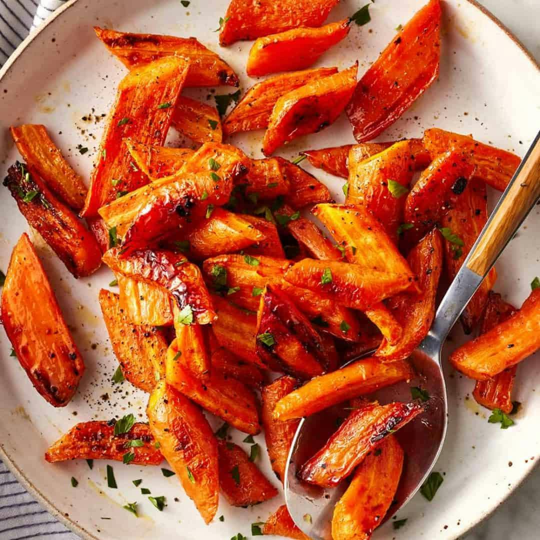 Easter side dishes - roasted carrots