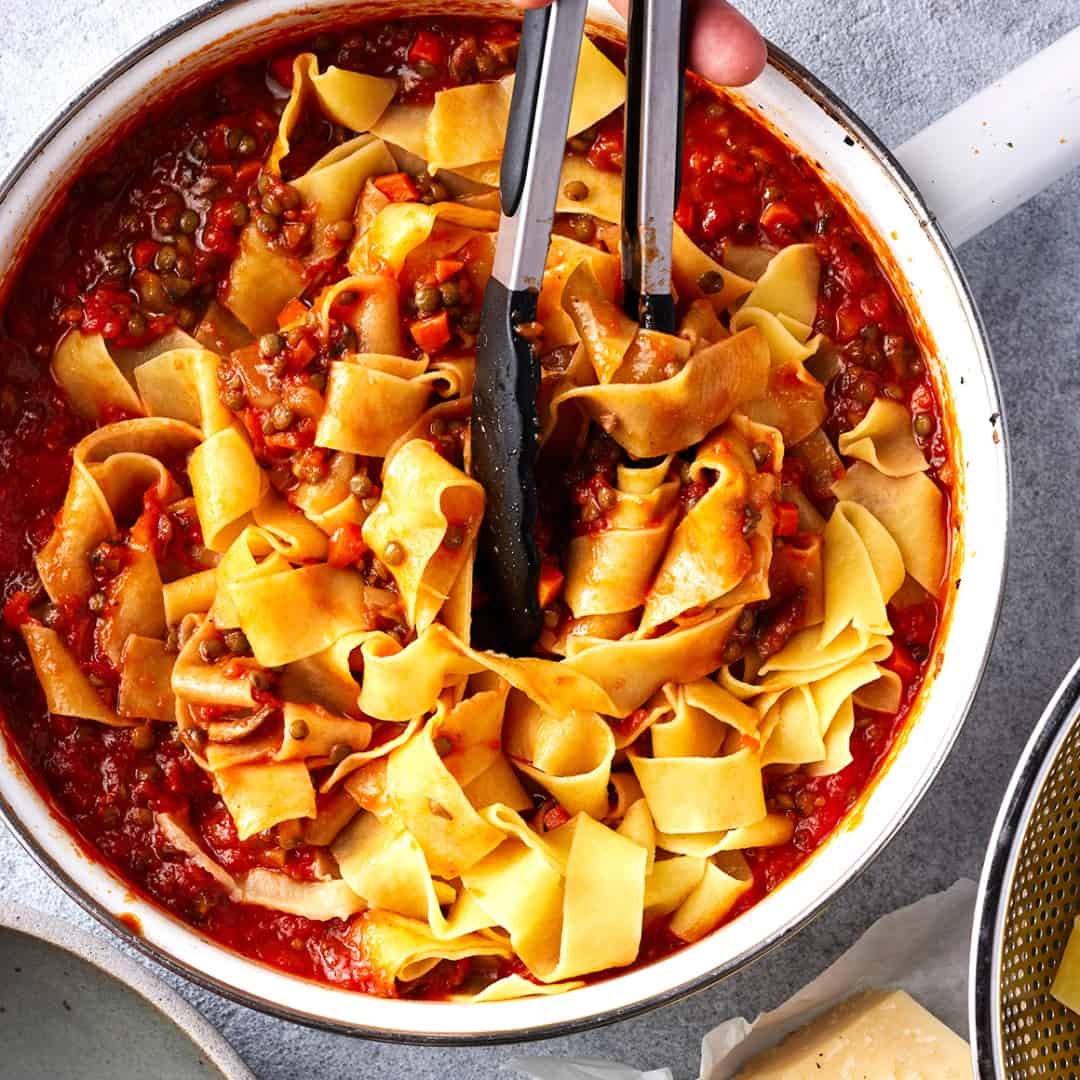 Lentil pasta