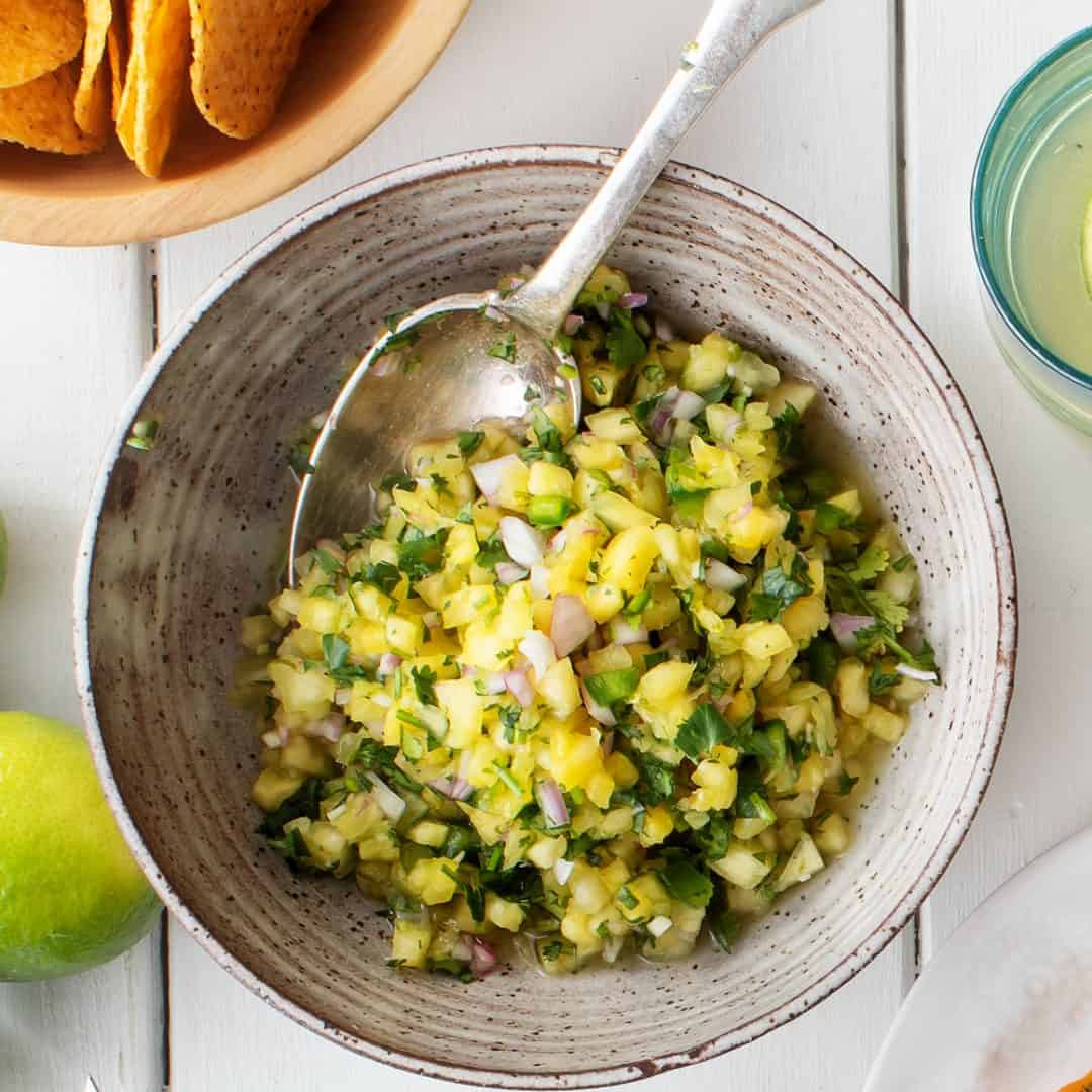 Pineapple salsa