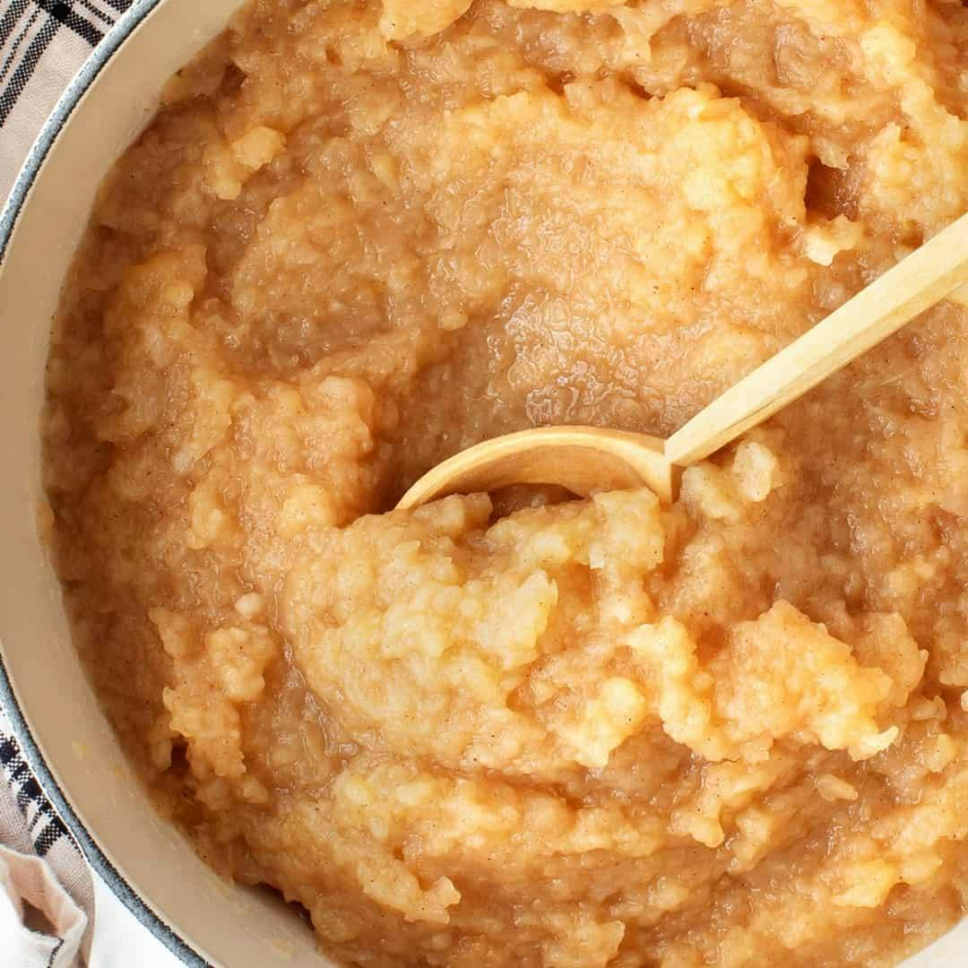 Homemade applesauce