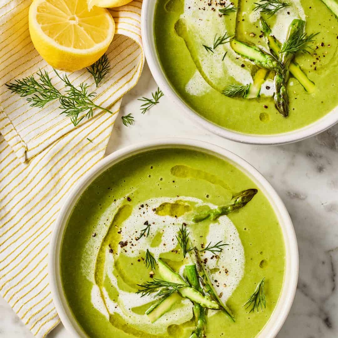 Asparagus soup