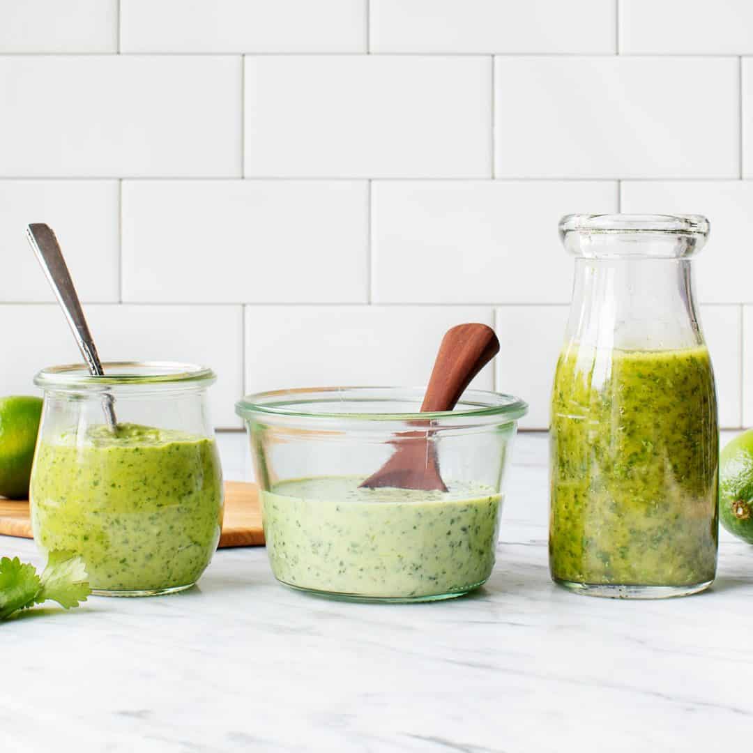 Cilantro lime dressing