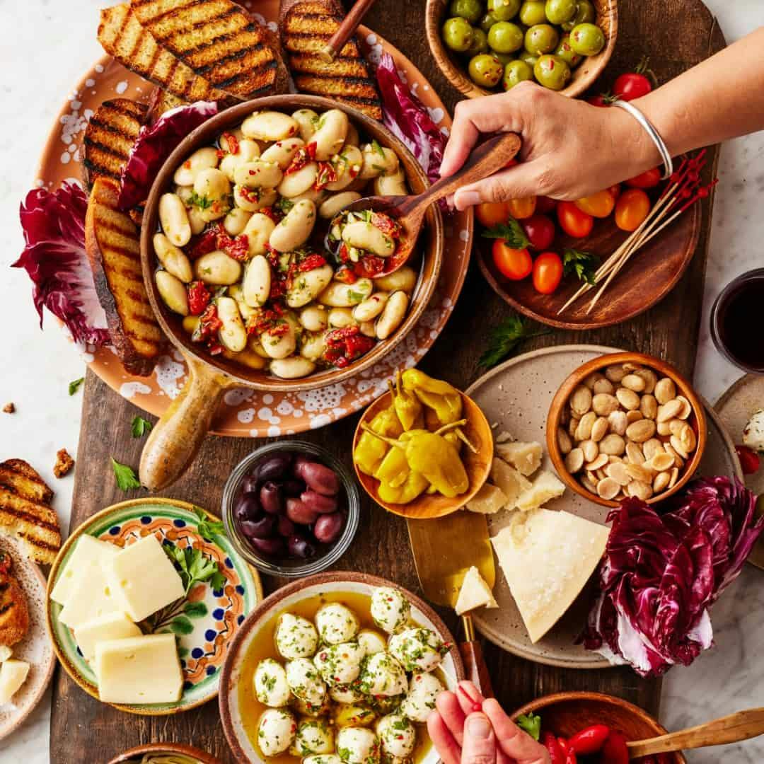 Antipasto platter