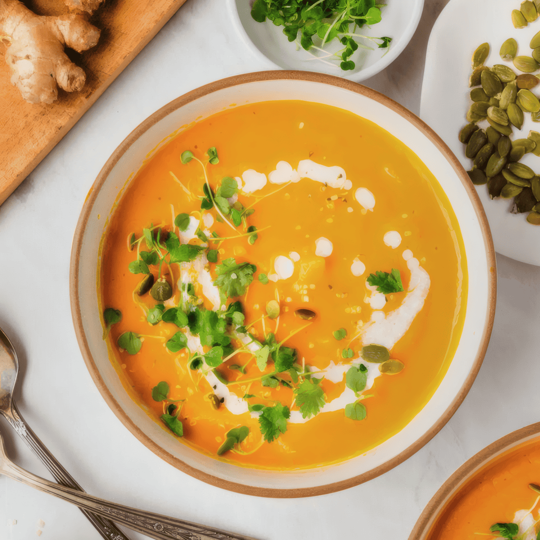 Carrot ginger soup