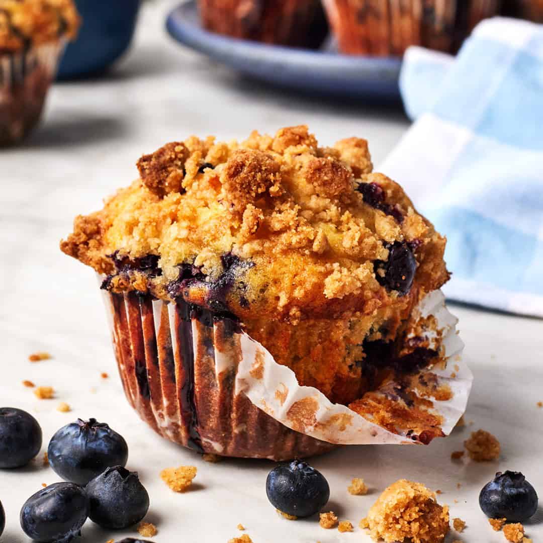 Blueberry muffins