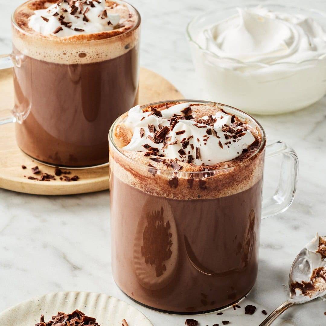 Homemade hot chocolate