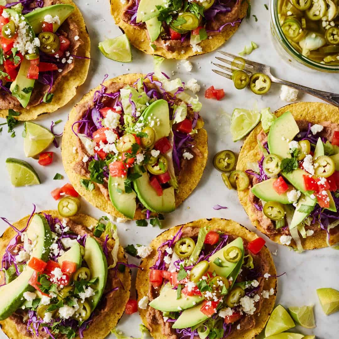 Easy tostadas