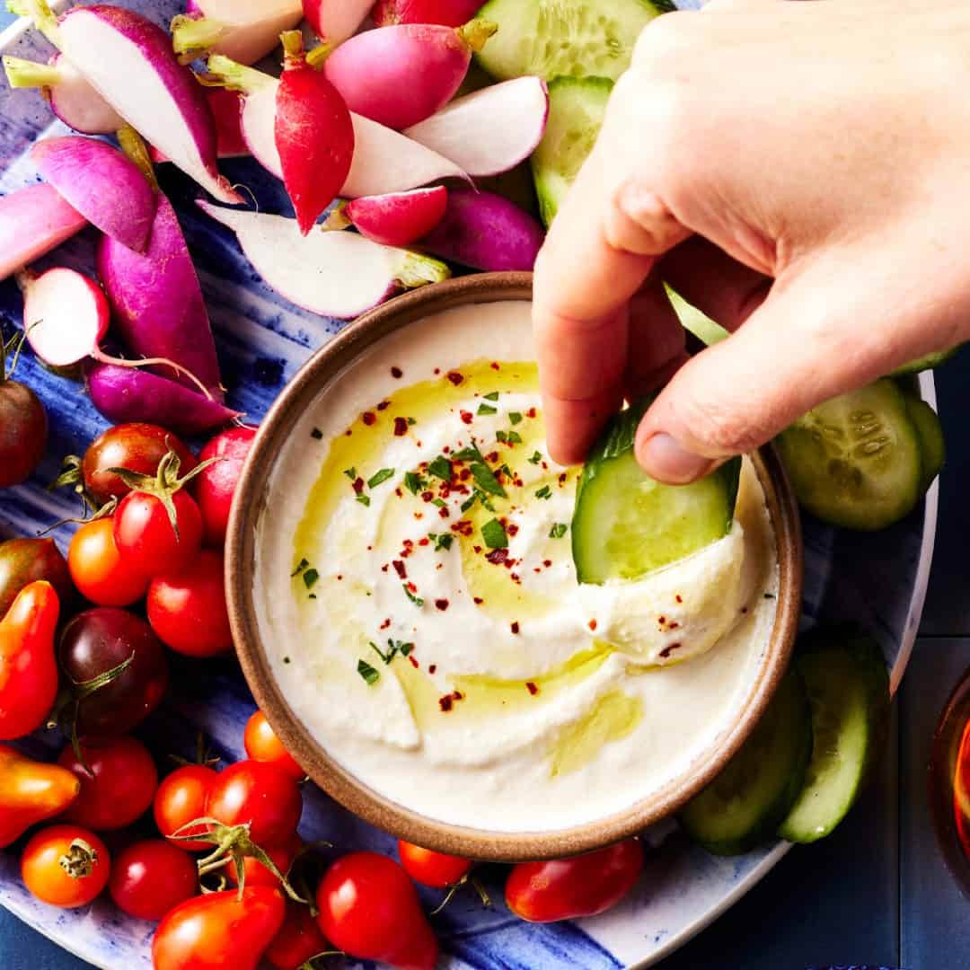 Whipped feta dip