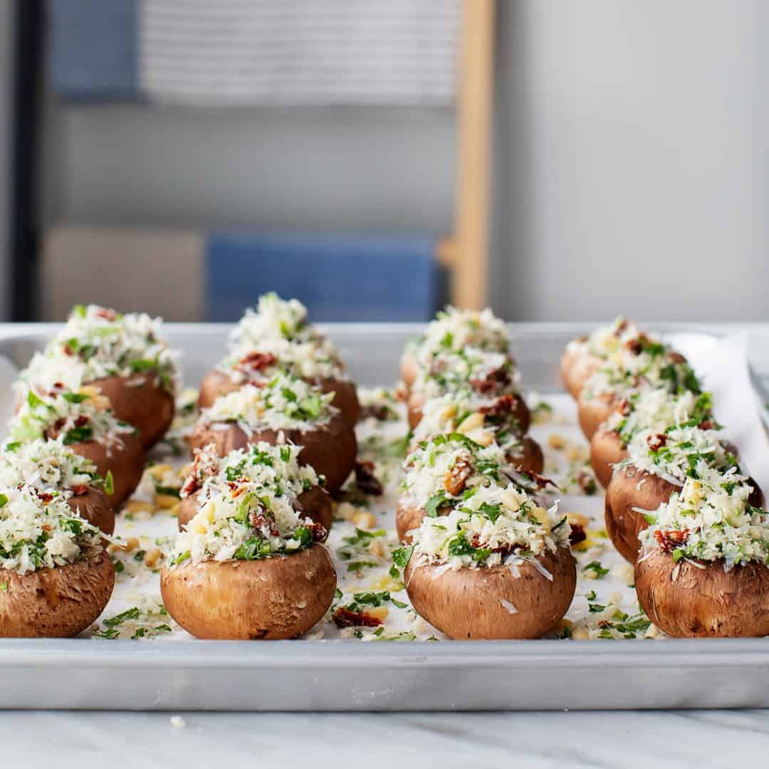 Stuffed mushrooms