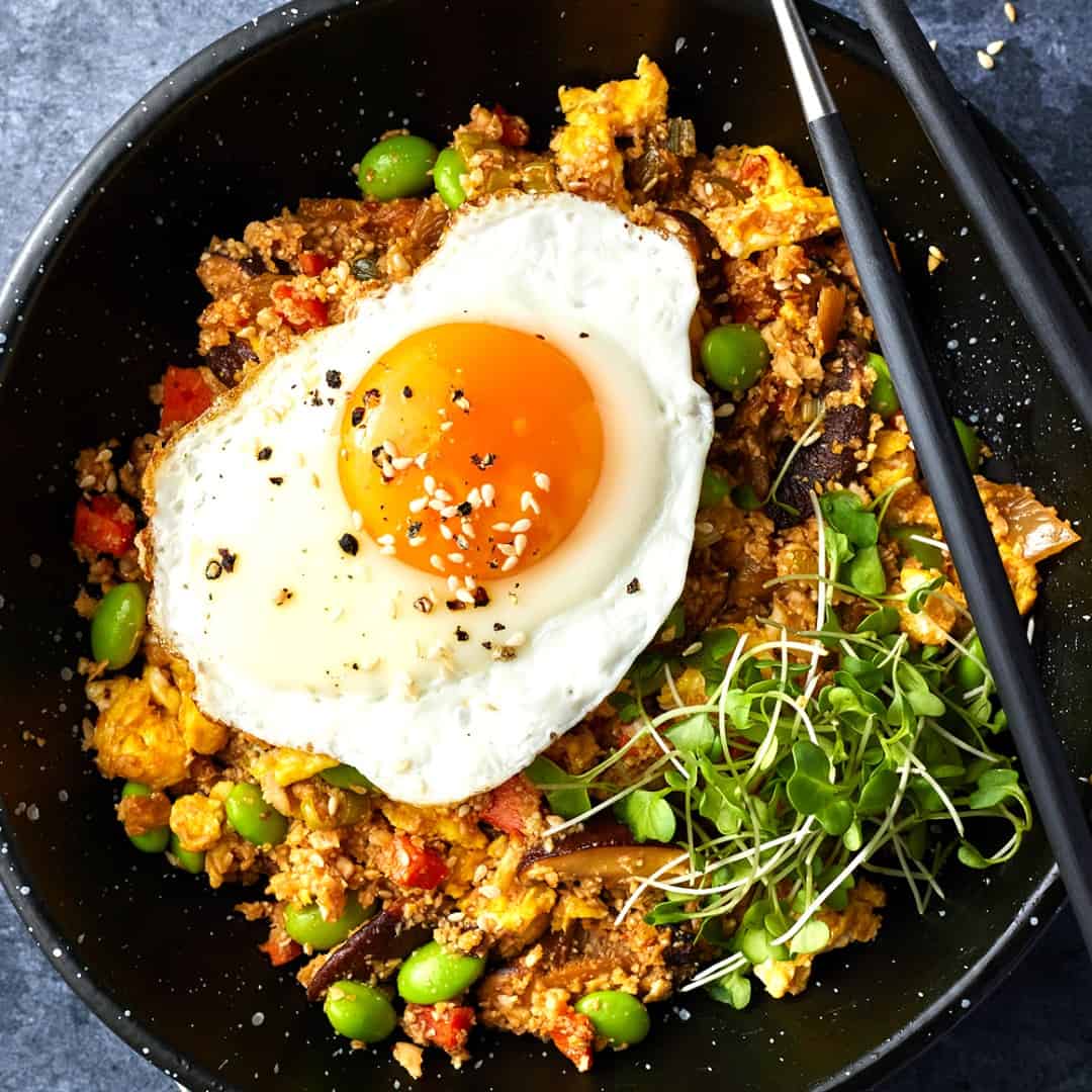 Cauliflower fried rice
