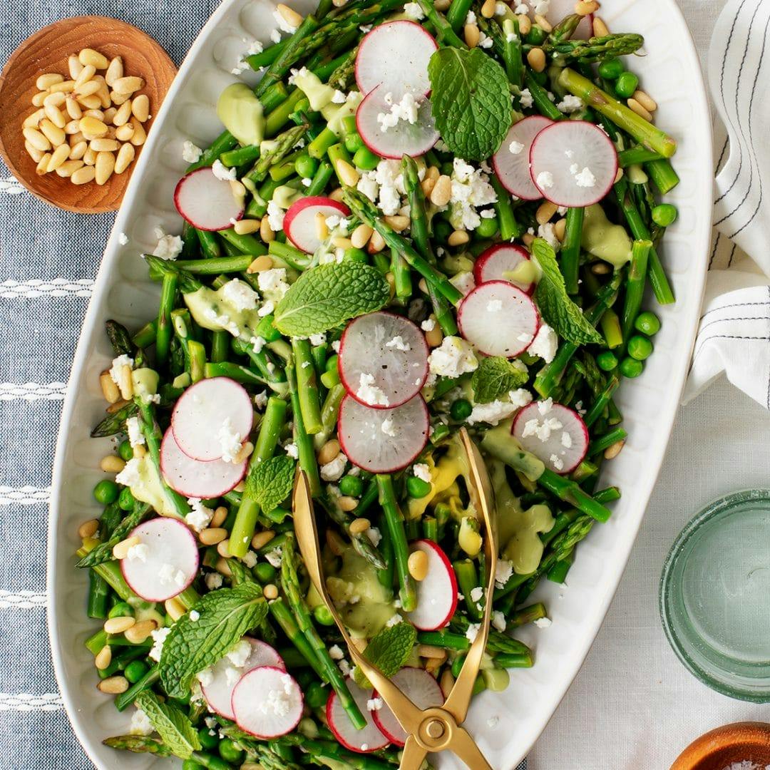 Asparagus salad