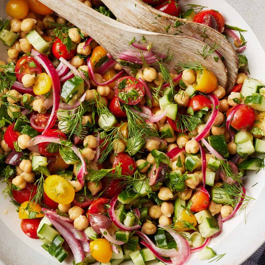 Chickpea salad