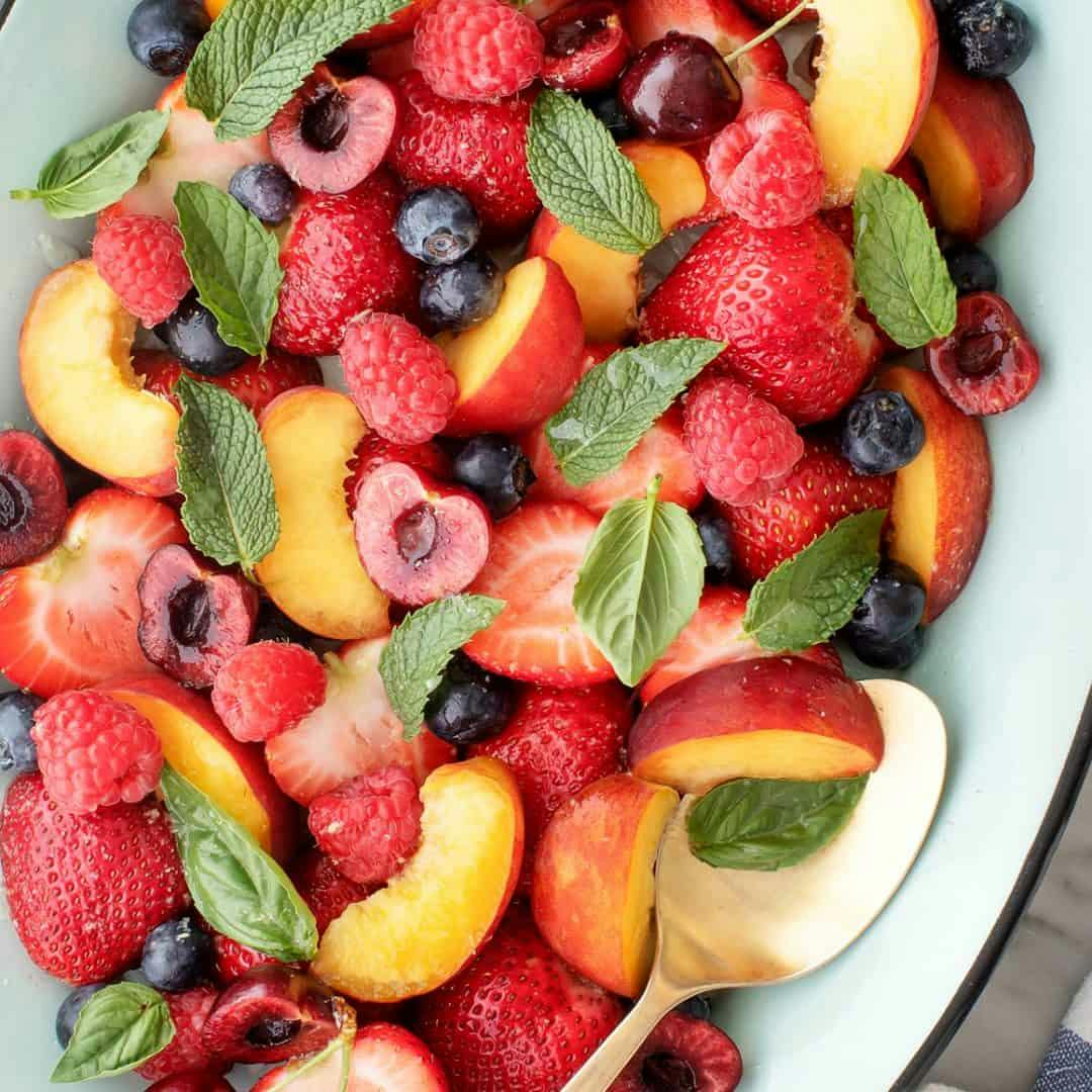 Summer fruit salad