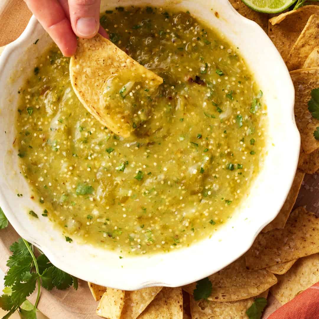 Tomatillo salsa verde