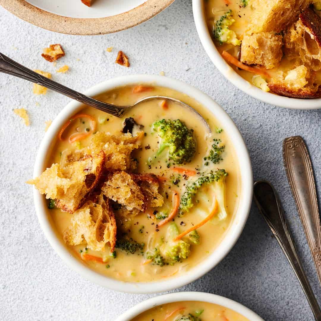 Broccoli cheddar soup