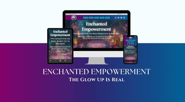 Enchanted Empowerment website relaunch announcement